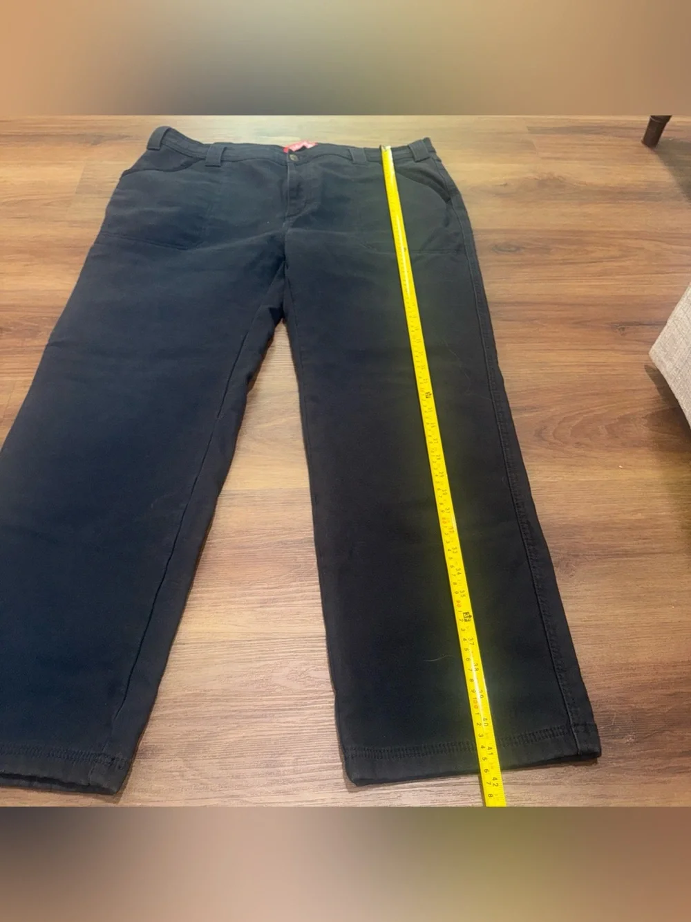 Coleman Men Pant 40X32 Gray Straight Leg Chino Mid Rise Casual Outdoor Relaxed